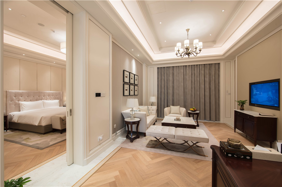 6號(hào)樓行政景觀套房客廳 Deluxe View Room